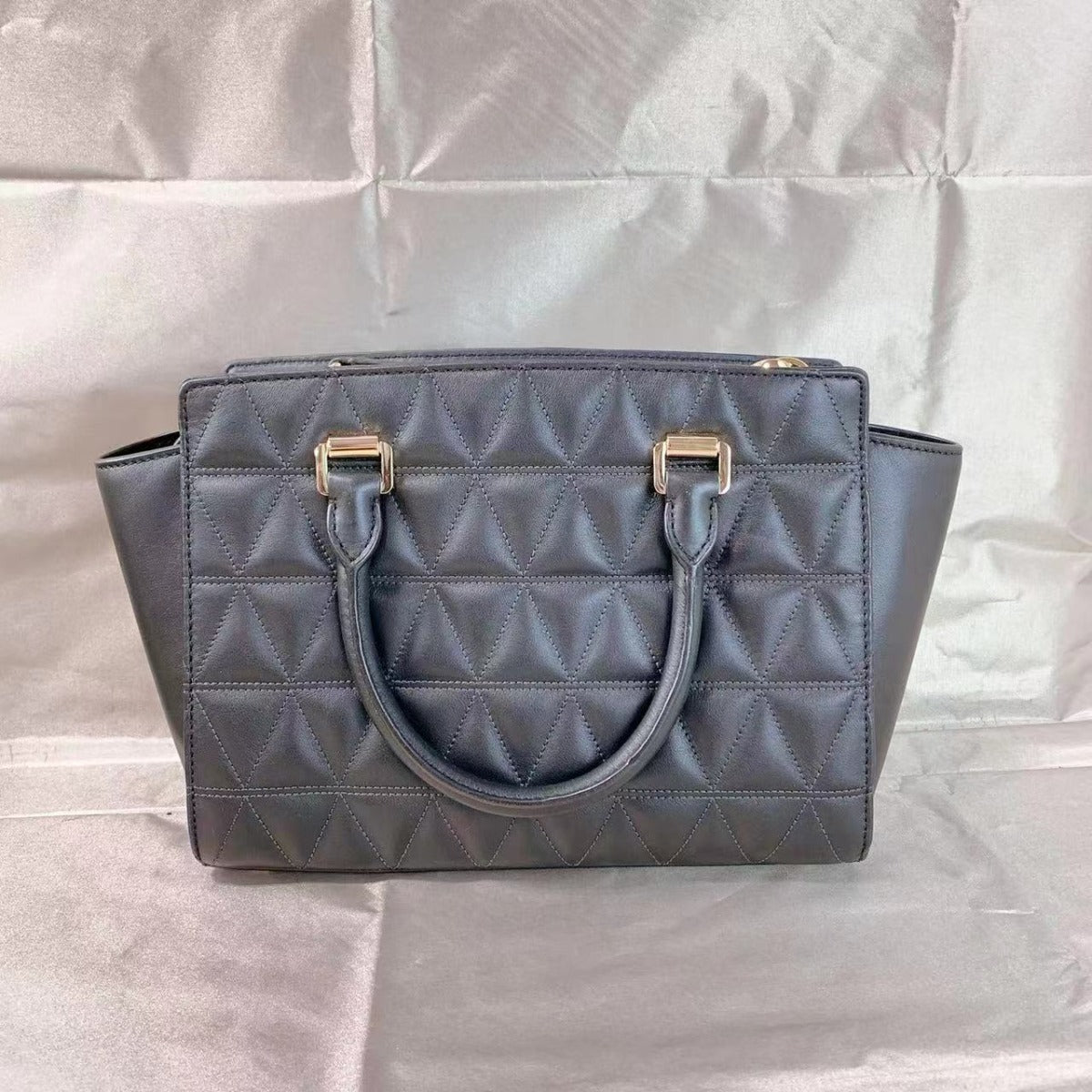Michael Kors 30F7GLMS60 Satchel Bags In Black Michael Kors 30F7GLMS60 Satchel Bags In Black